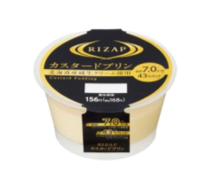 ファミマライザップカスタードプリン